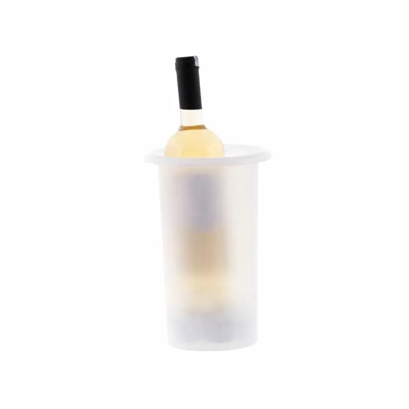 Rubikap Şişe Soğutucu Buz Kovası, 24 cm, Şeffaf