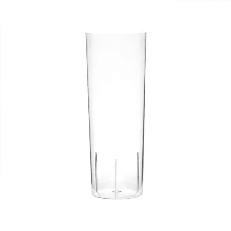Rubikap Tek Kullanımlık Kokteyl Bardağı, 300 ml, Şeffaf