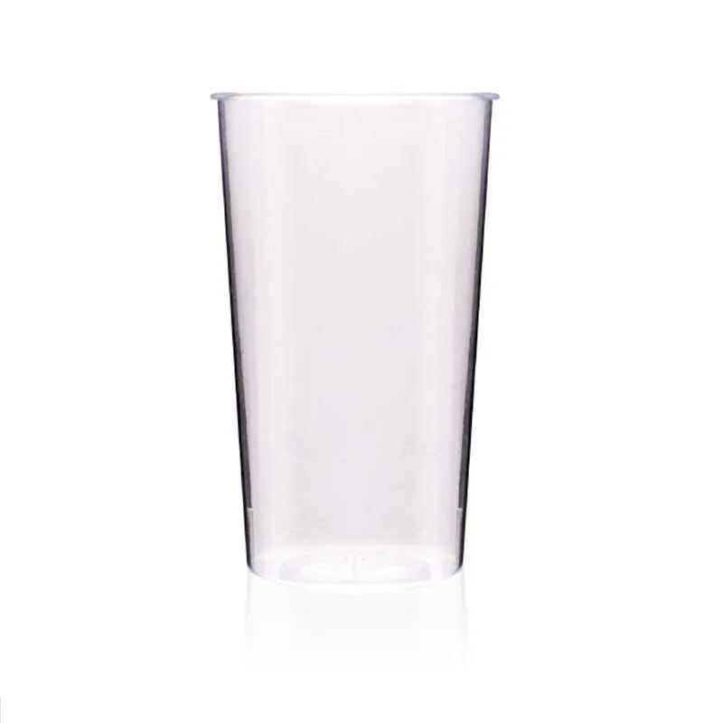 Rubikap Tek Kullanımlık Kokteyl Bardağı, 400 ml, Şeffaf