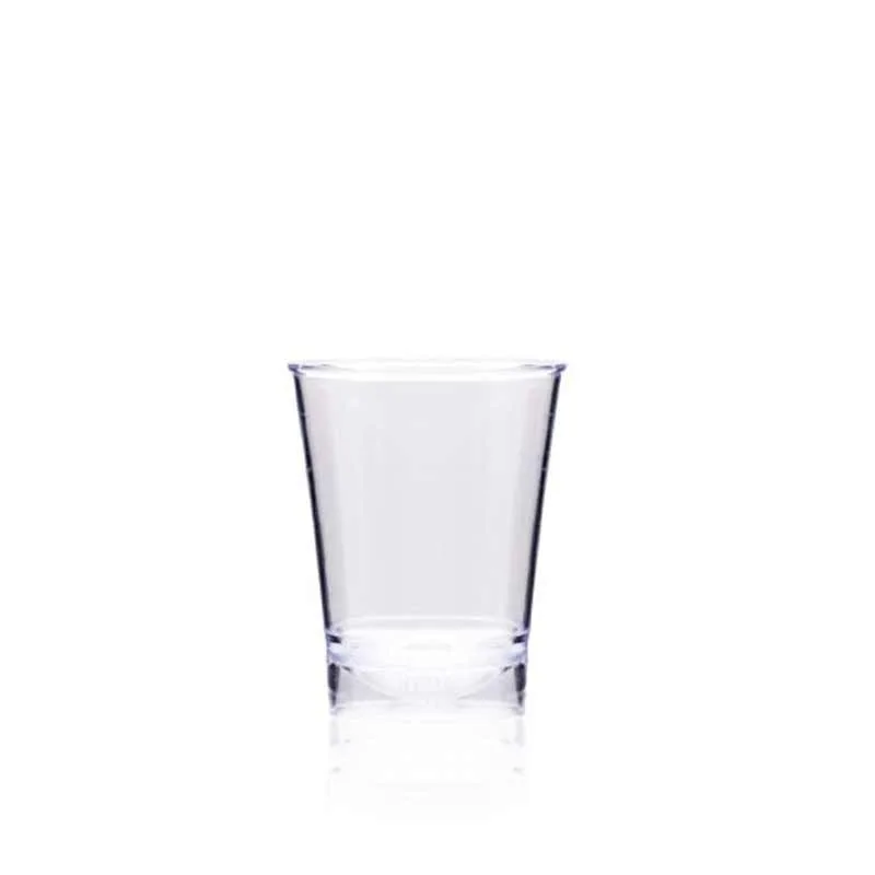 Rubikap Tek Kullanımlık Tulip Bardak, 60 ml, Şeffaf
