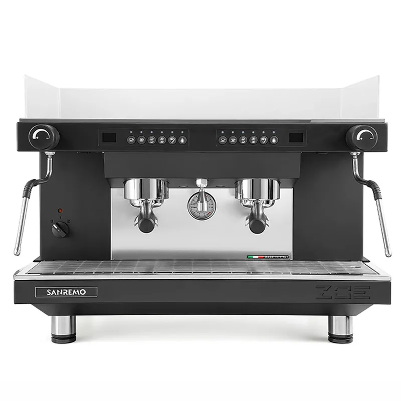 Sanremo Zoe Tall SED Tall Cup Tam Otomatik Espresso Kahve Makinesi, 2 Gruplu, Siyah