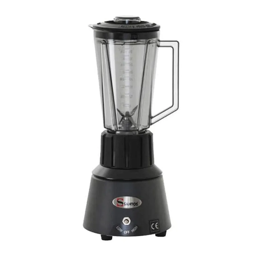 Santos Bar Blender, 1.25 L, 600 W, Siyah, No 33 GE