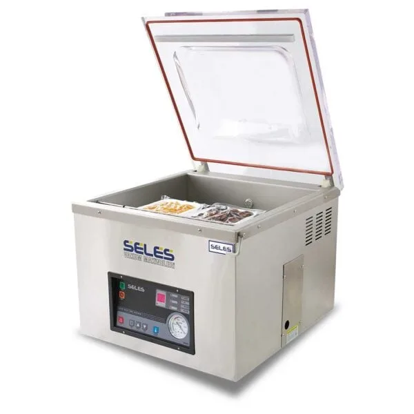Seles DZ-400 2F Vakum Makinesi Çift Çene 20 M3/H
