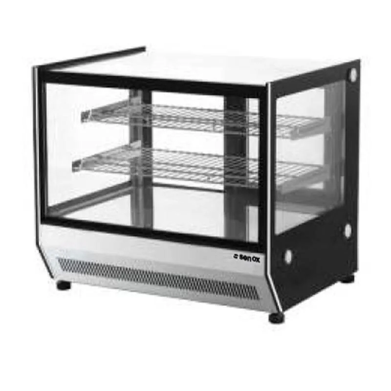 Senox Set Üstü Sıcak Teşhir Dolabı, Panaromik Cam,  SET P 75C