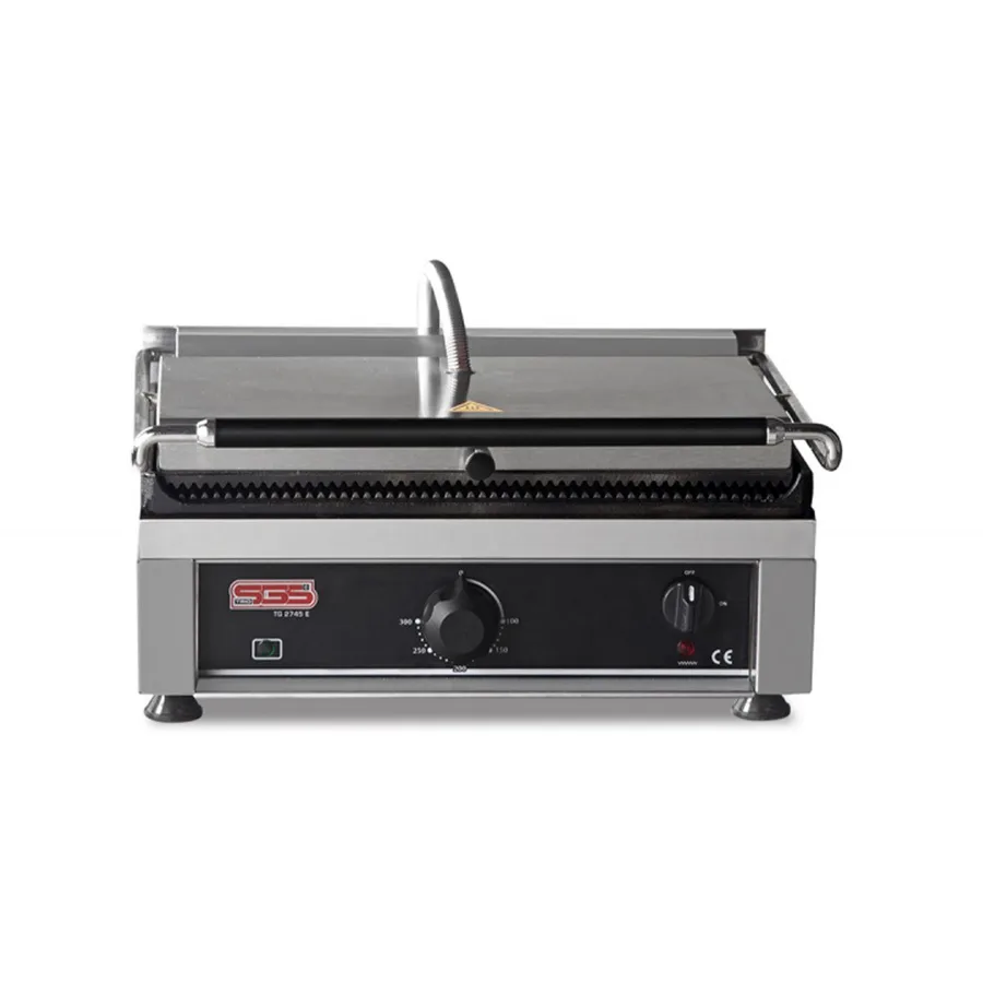 SGS TG 2735 E Alt Üst Girintili Tost Makinesi, Tek Kapaklı, Elektrikli