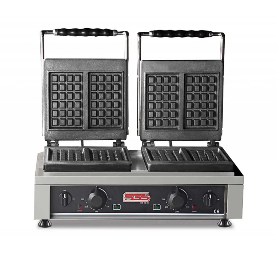 SGS WK 25 DE İkili Kare Waffle Makinesi