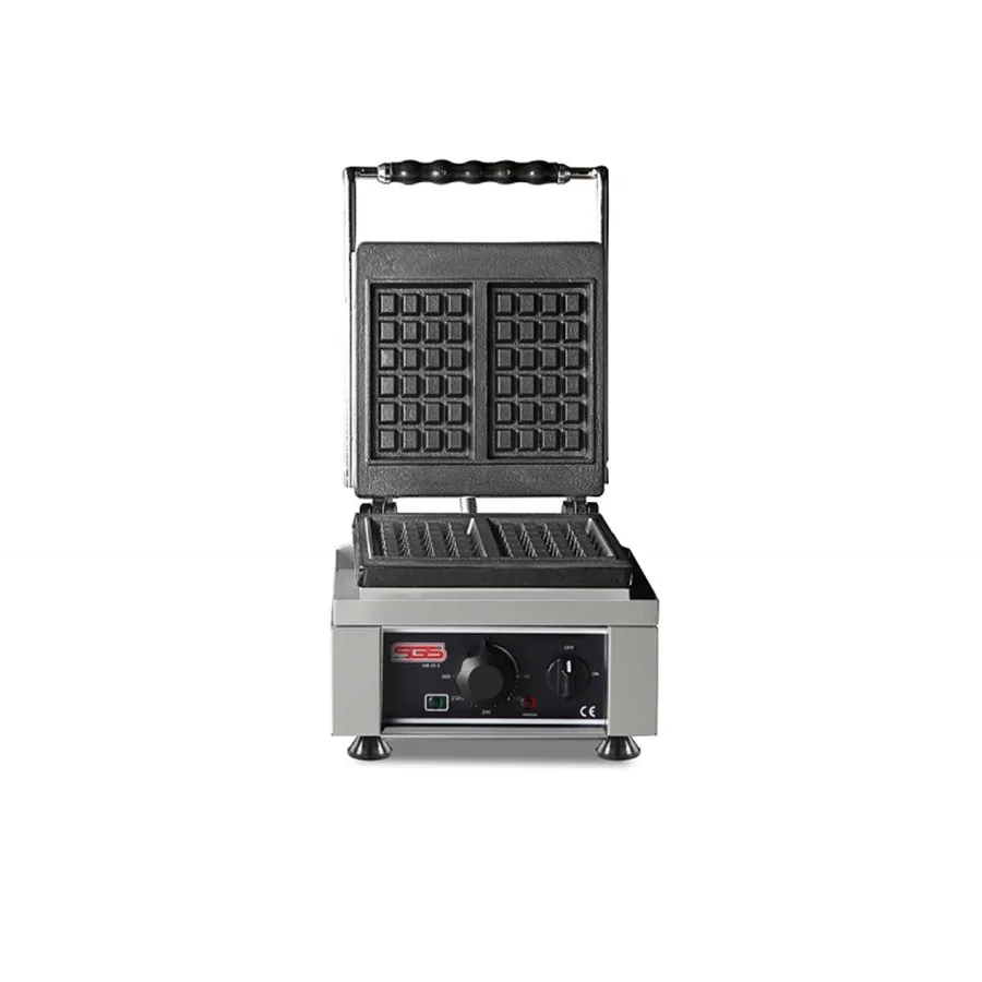 SGS Kare Model Waffle Makinesi, Tekli, Elektrikli, WK 25 E