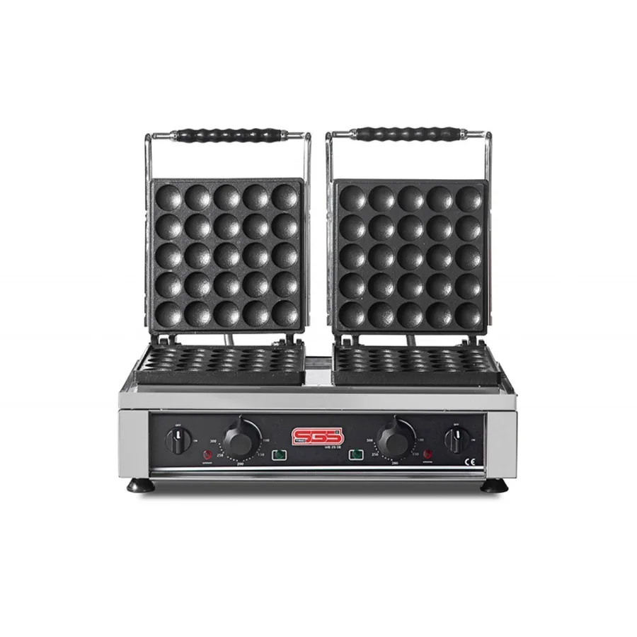 SGS WO 25 DE İkili Bubble Waffle Makinesi 50 stück