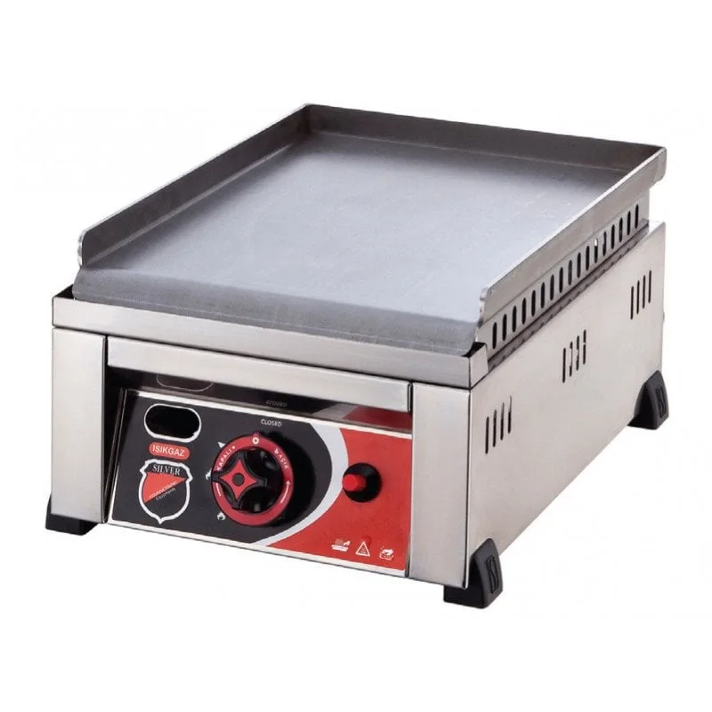 Silverinox Doğalgazlı CE Pleyt Izgara 30 CM