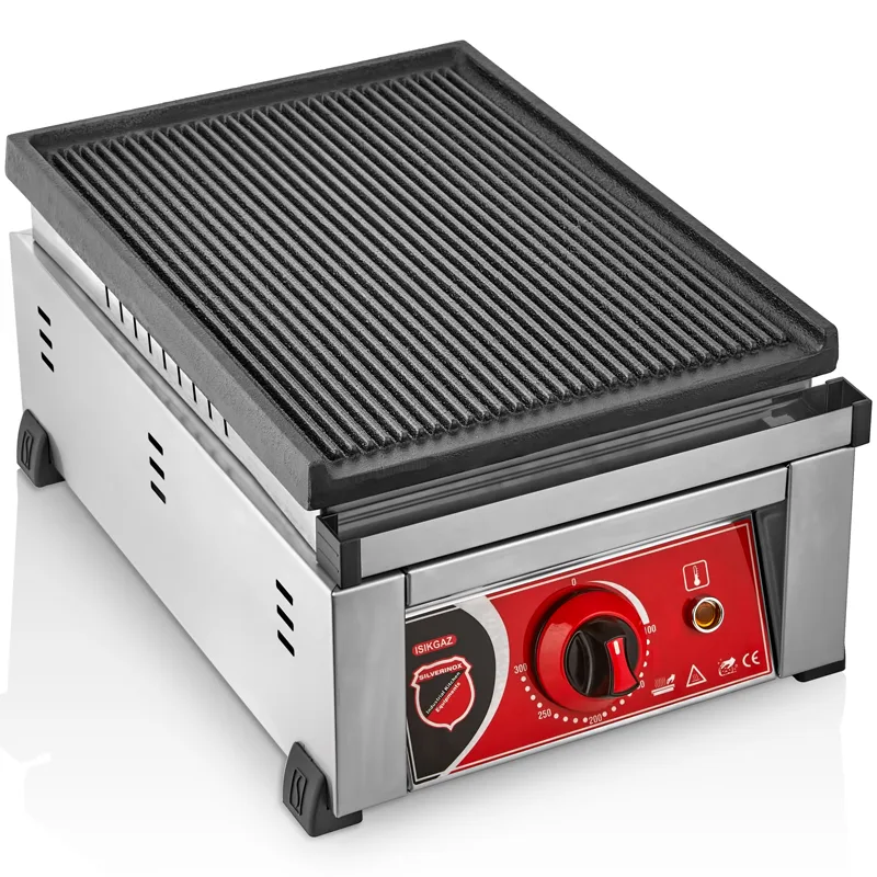 SilverInox Izgara, Döküm, 30 cm, Elektrikli