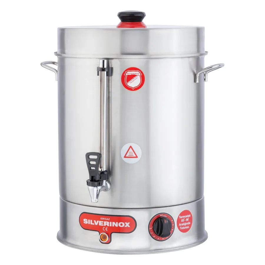 Silverinox Filtre Kahve Makinesi 120 Bardak 8 L Kapasiteli