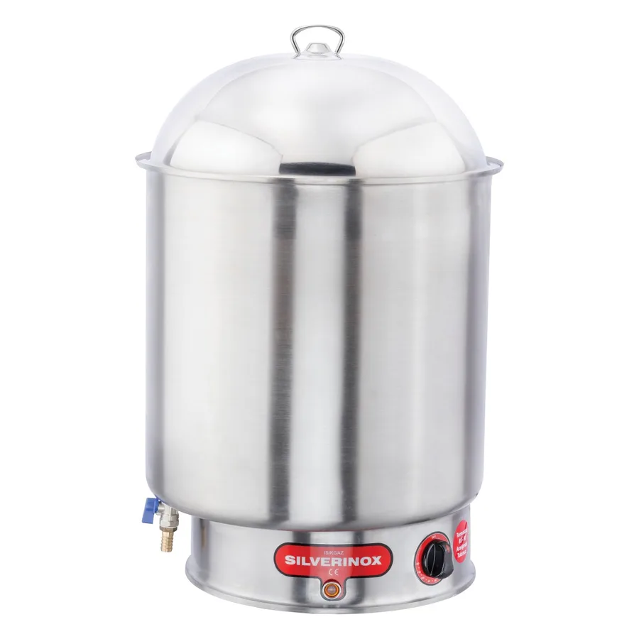 Silverinox Mısır Haşlama Kazanı, 23 Litre
