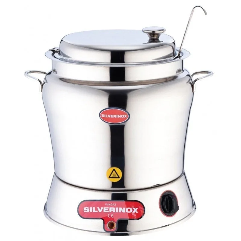 Silverinox Paslanmaz Çorba Kazanı, 13 lt
