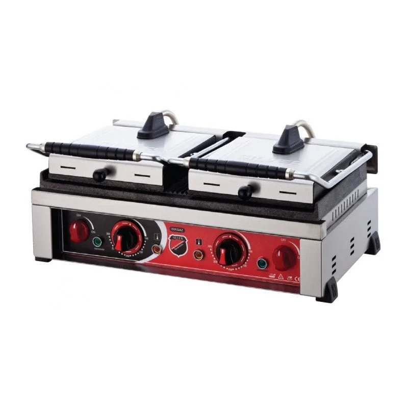 Silverinox Style Elektrikli Çift Kapaklı Tost Makinesi, 20 Dilim