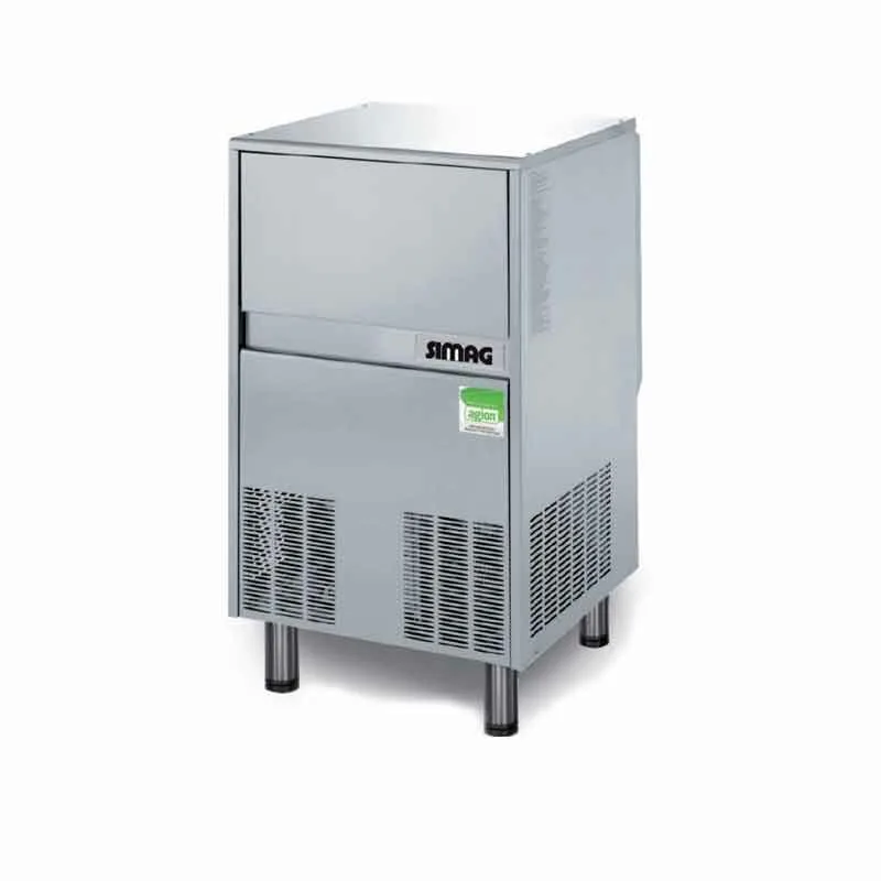 Simag SPR80 Kar Buz Makinesi, 70 kg/gün, 25 kg Saklama Hazneli