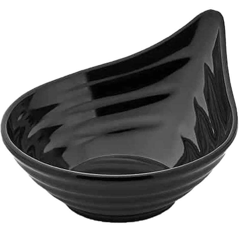 Külsan Thermoset Ramekin, Minimal, Damla Model, 9.5 cm, 115 ml, Siyah