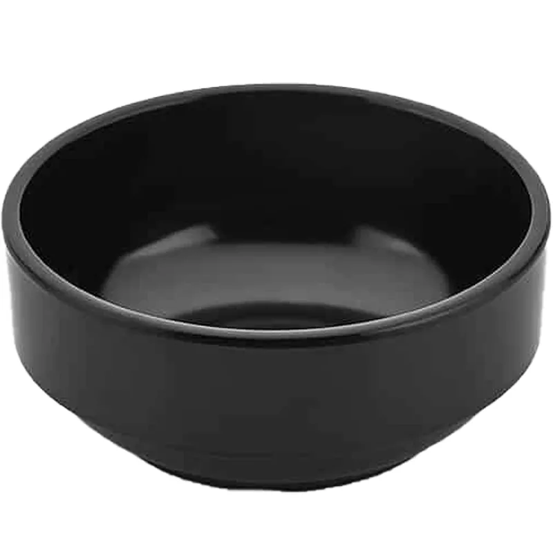Külsan Thermoset Ramekins, Minimal, 8 cm, 110 ml, Siyah
