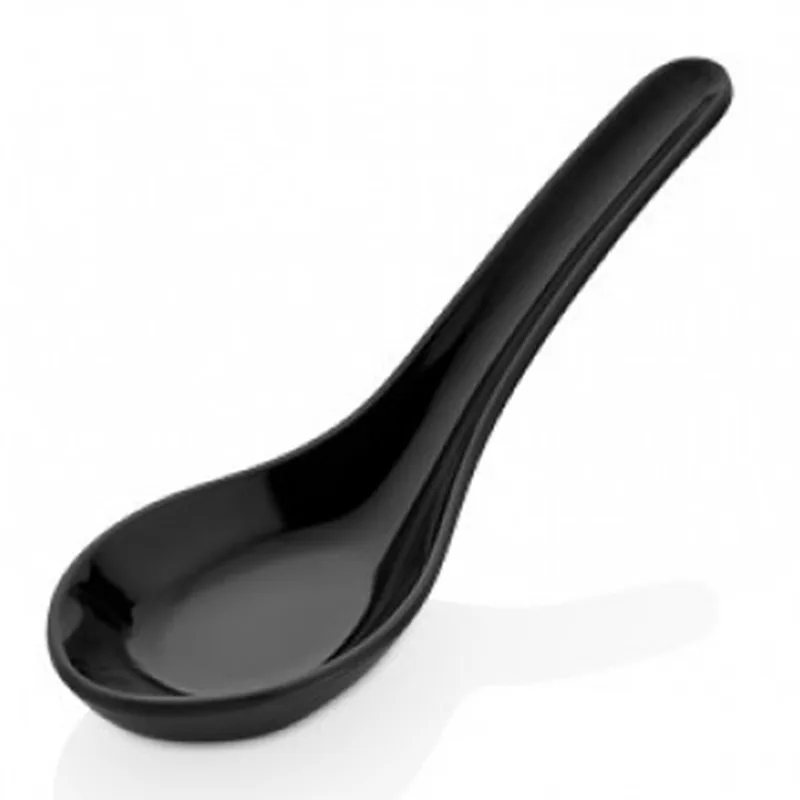 Külsan Thermoset Lokmalık, Minimal, Kaşık Model, 4.5x13 cm, 15 ml, Siyah