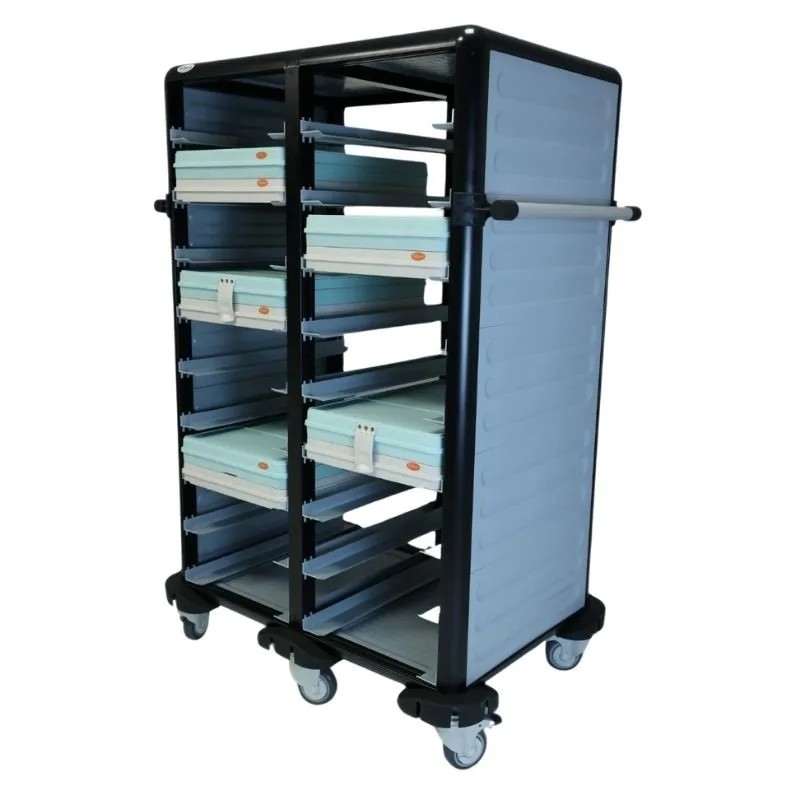Tribeca TTTA-99 Termo Tepsi Taşıma Arabası 9+9 Tepsi Kapasiteli 71x10,1x14,9 Cm
