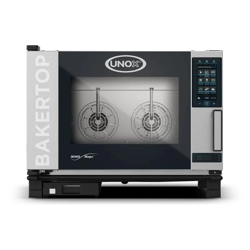 Unox Bakerlux Shop Pro, Rosella Elektrikli Patiseri Fırın, 4 Tepsi, 40x60 cm, LED, XEFR-04EU-ELDV