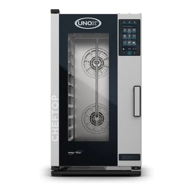 Unox Cheftop Compact Plus Kombi Fırın 10 Tepsili GN 1/1 Elektrikli XECC-1013-EPRM