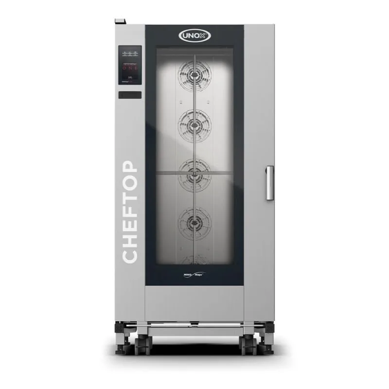 Unox Cheftop One Combi Konveksiyonlu Fırın Dijital 20 Tepsili GN 1/1 Elektrikli XEVL-2011-E1RS