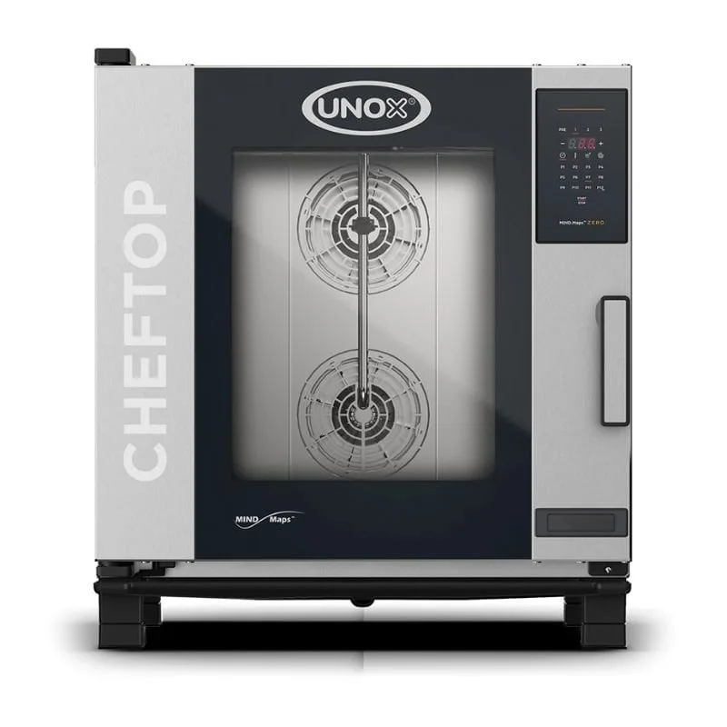 Unox Cheftop Zero Konveksiyonlu Fırın 7 Tepsili GN 1/1 Elektrikli XEVC-0711-EZRM