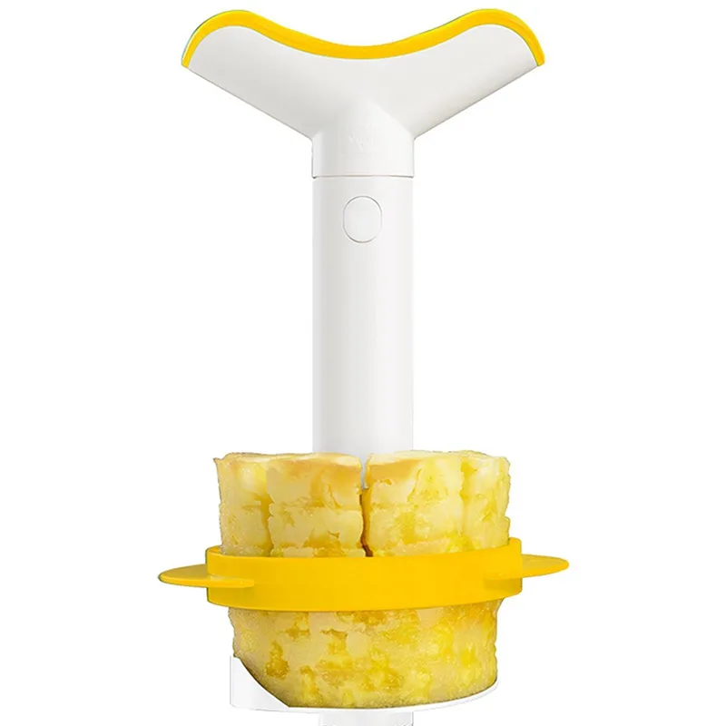Vacu Vin Ananas Dilimleyici Sarı Beyaz