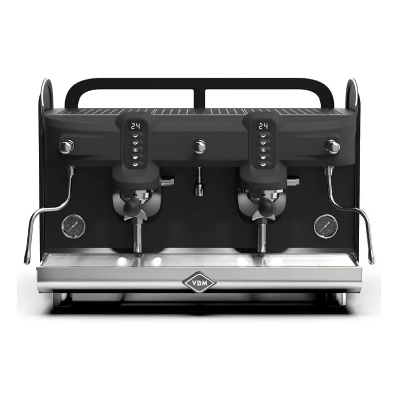 VBM Black Moon Tam Otomatik Espresso Kahve Makinesi 2 Gruplu Siyah