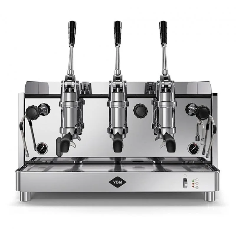 VBM Replica Pistone Yarı Otomatik Espresso Kahve Makinesi 3 Gruplu