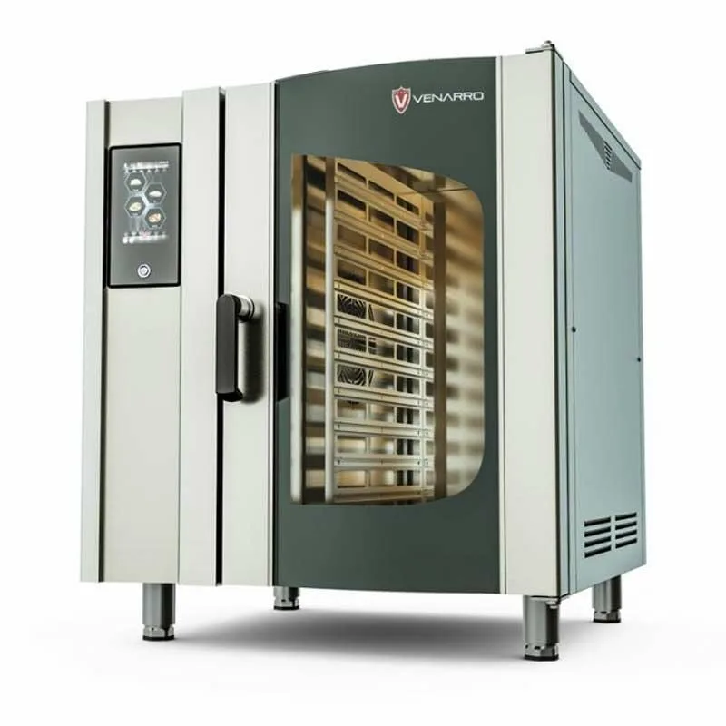 Venarro Freya Elektrikli Konveksiyonlu Fırın, Dokunmatik Ekranlı, 10 Tepsi Kapasiteli, GN 1/1, DEF-K10D