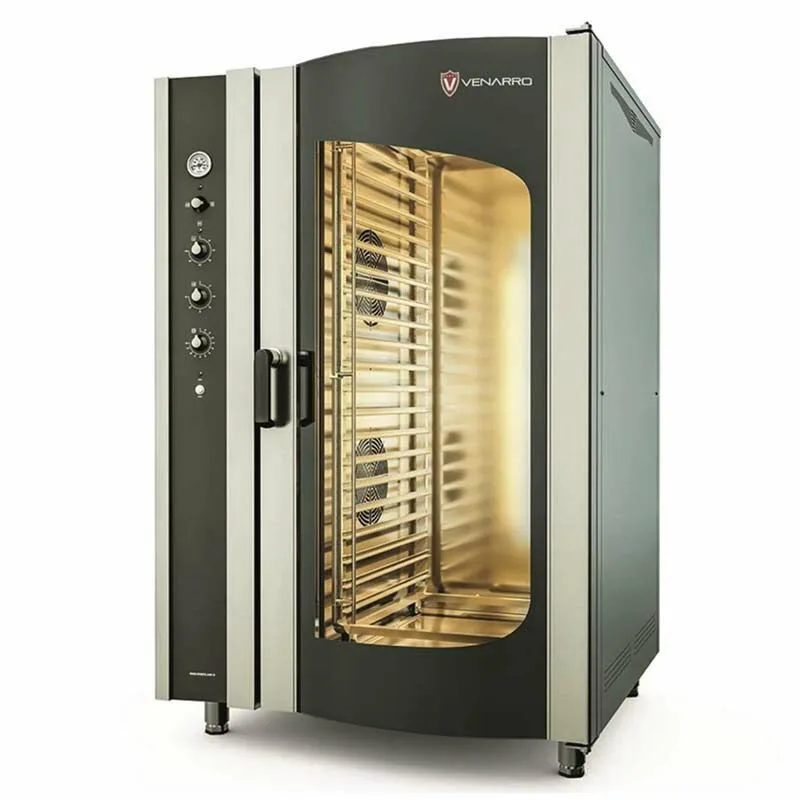 Venarro Lofri Doğalgazlı Konveksiyonlu Fırın, Manuel, 40 Tepsi Kapasiteli, GN 1/1, DGF-K40