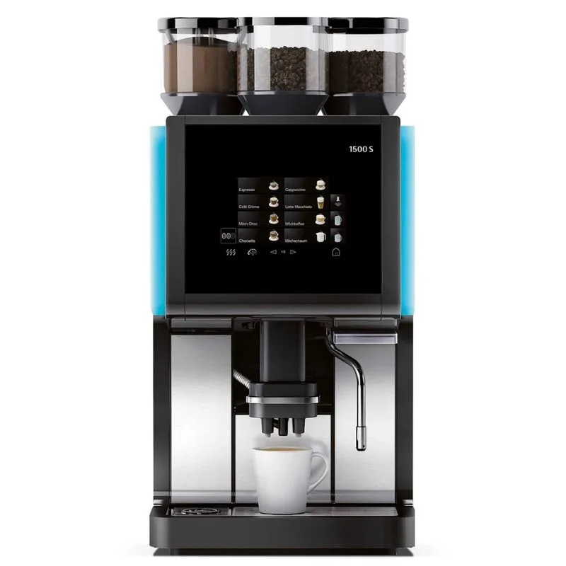 WMF 1500S Profesyonel Süper Otomatik Kahve Makinesi – Dynamic Milk Sistemi, 2 Öğütücü, 1 Çikolata Haznesi