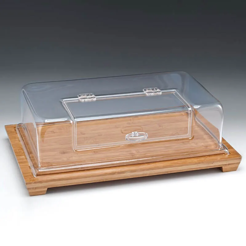 Zicco ZCP-533Ahşap Altlı Akrilik Pencere Kapaklı Muhafaza Kabı, 59x39 cm