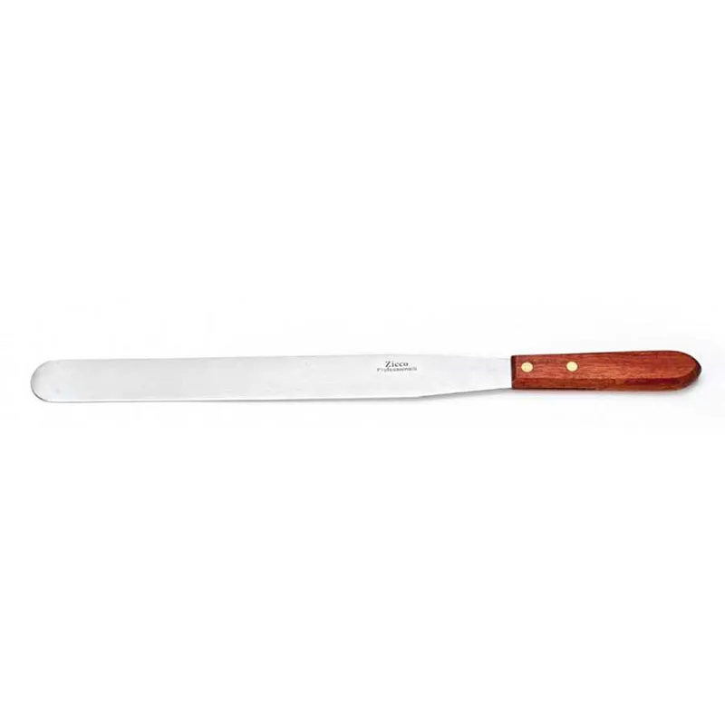 Zicco TY-177G Ahşap Saplı Pasta Spatula, 30.5 cm