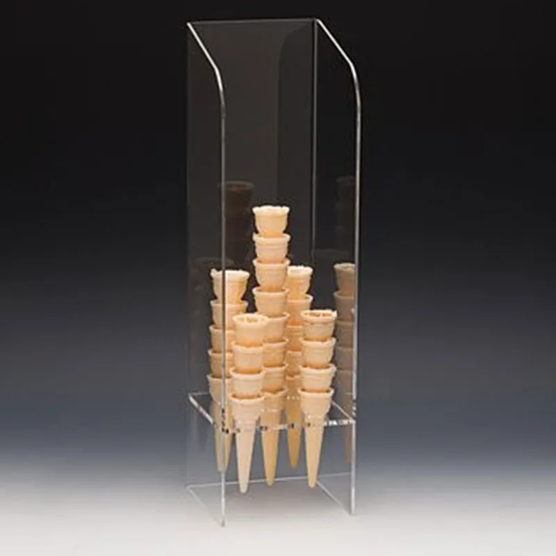 Zicco ZCP-595 Akrilik Dondurma Külahlık, 14x14x49 cm