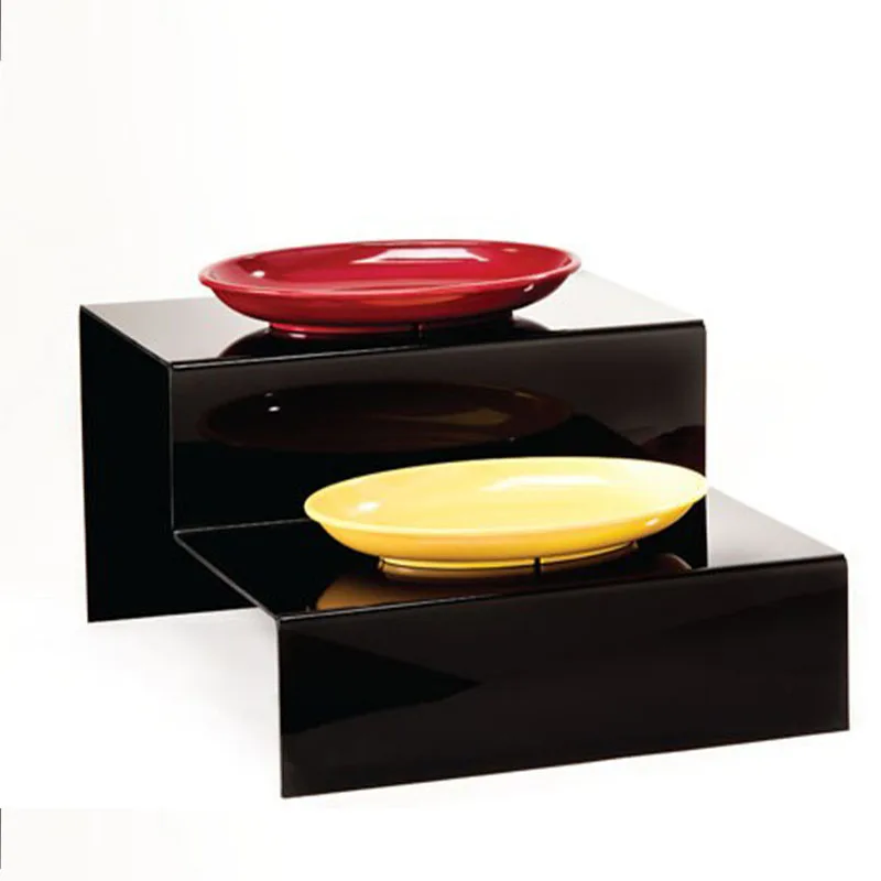 Zicco ZCP-001 Akrilik Merdiven Stand, 2 Katlı, 14x29 cm