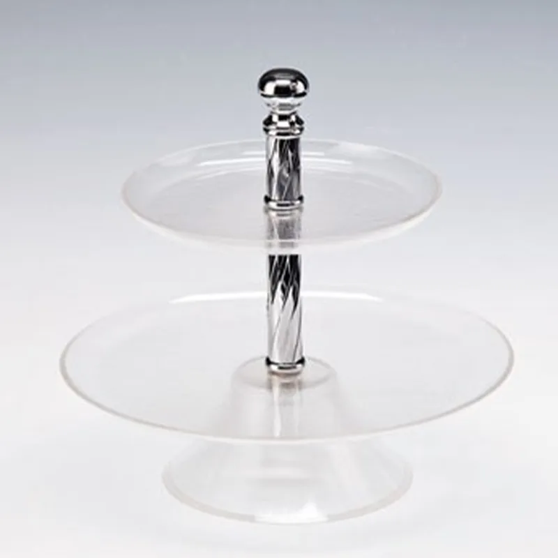 Zicco ZCP-453 Akrilik Teşhir Standı, 2 Katlı, 19 cm
