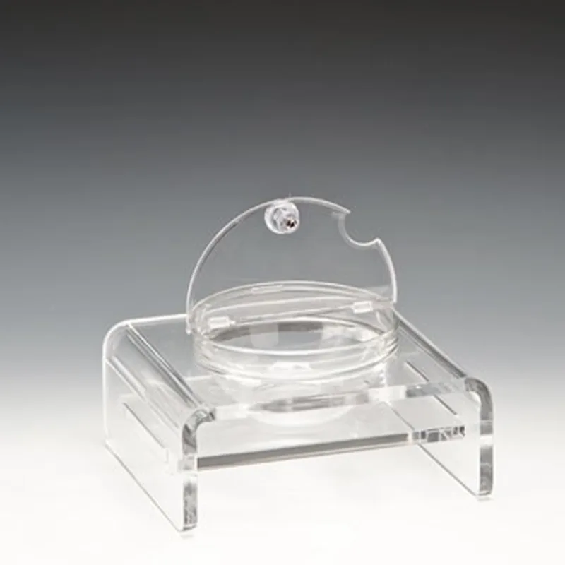 Zicco ZCP-286 Cam Kaseli Kapaklı Polikarbon Teşhir Standı, 21x19 cm