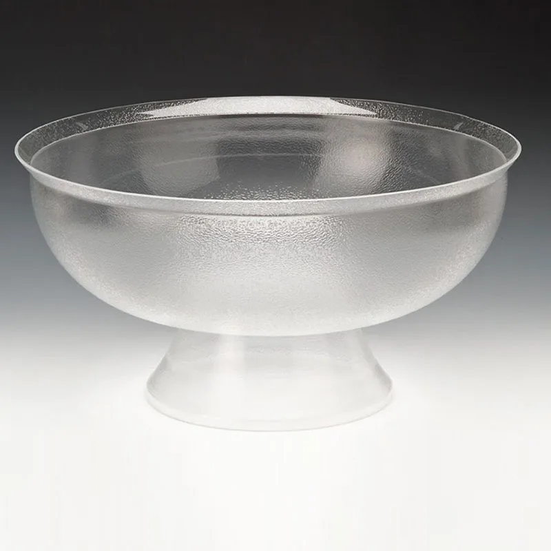 Zicco ZCP-009 Ayaklı Akrilik Yuvarlak Kase, 45x23 cm