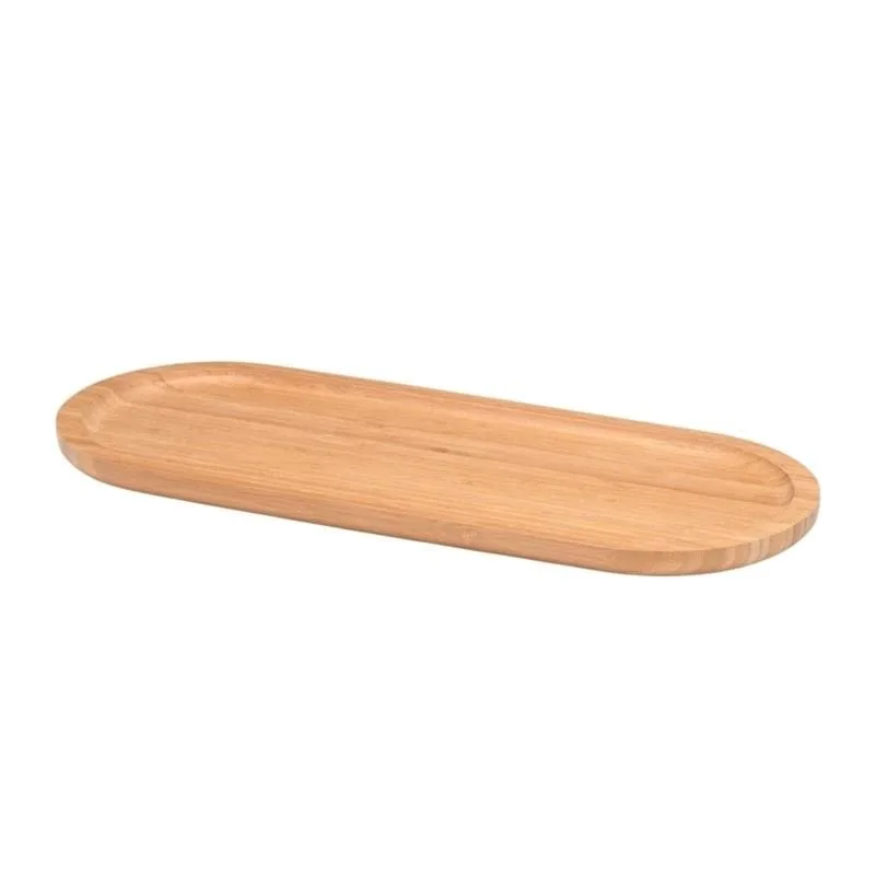 Zicco AL-09 Bambu Teşhir Tabağı, 19x48 cm