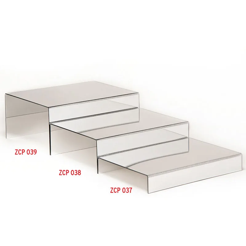 Zicco ZCP-039 Aynalı Merdiven Teşhir Standı, 26x35x15 cm