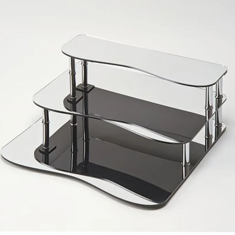 Zicco ZCP-571 Aynalı Akrilik Merdiven Stand, 58x60x22 cm