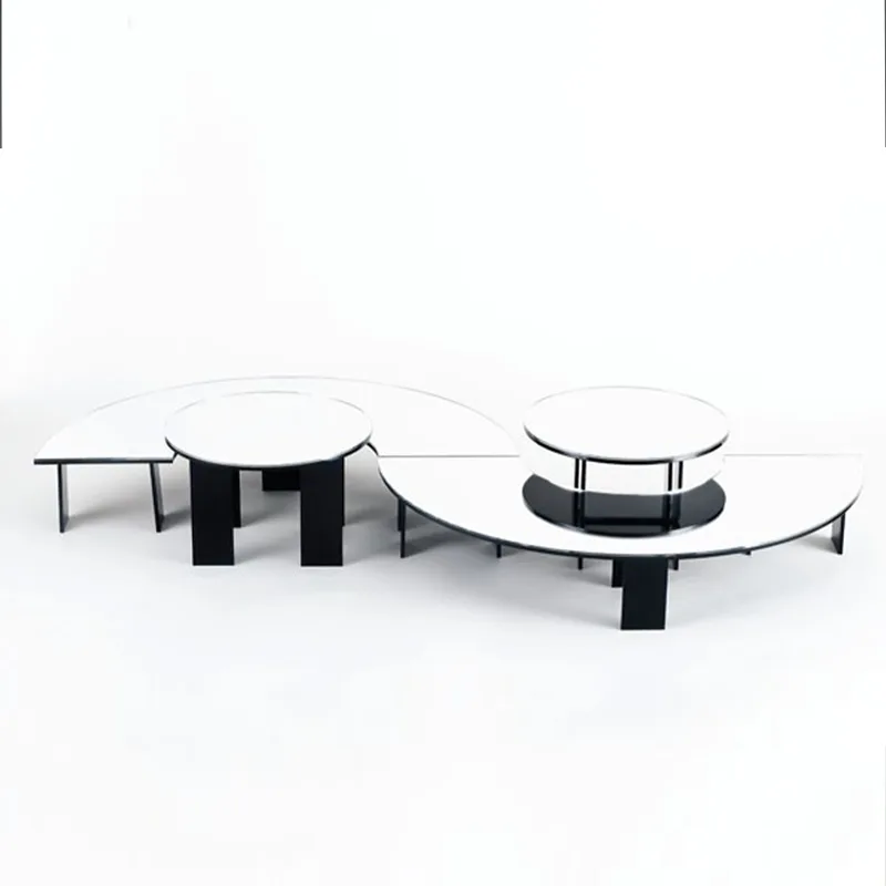 Zicco ZCP-397 S Model Ayna Teşhir Standı, 4 Parça, 60x30x10 cm