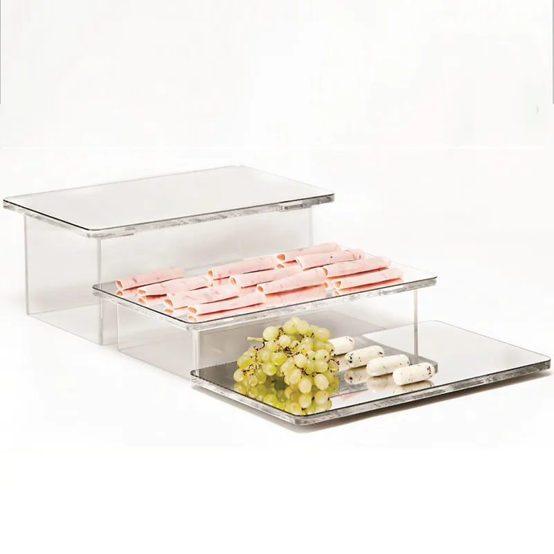 Zicco ZCP-436 Merdiven Ayna Teşhir Standı, 3 Katlı, 16 cm