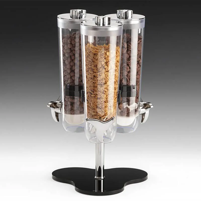 Zicco ZCP-719 Döner Cornflakes Aleti, 3'lü, Ayaklı, 26x26x46 cm