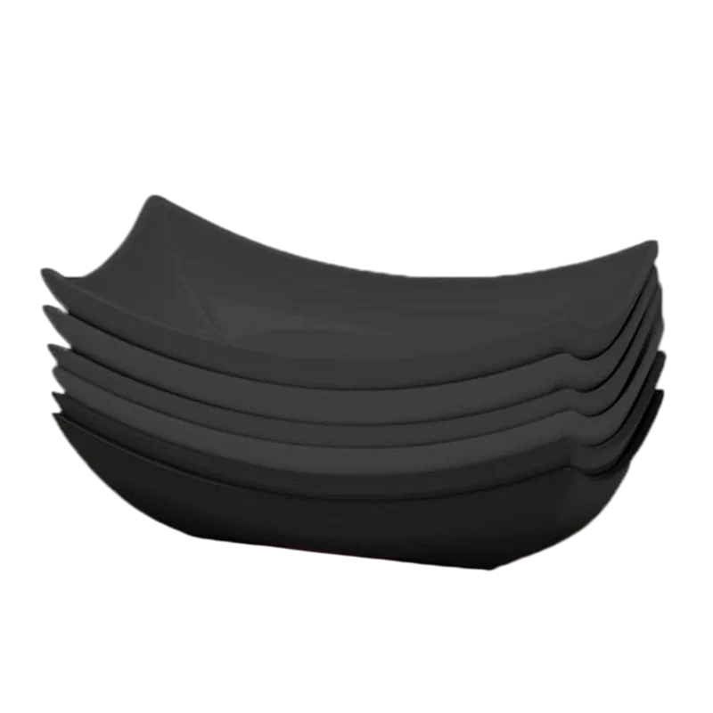 Zicco K-1523 Melamin Teşhir Tabağı, 14.5x28 cm, Sarı