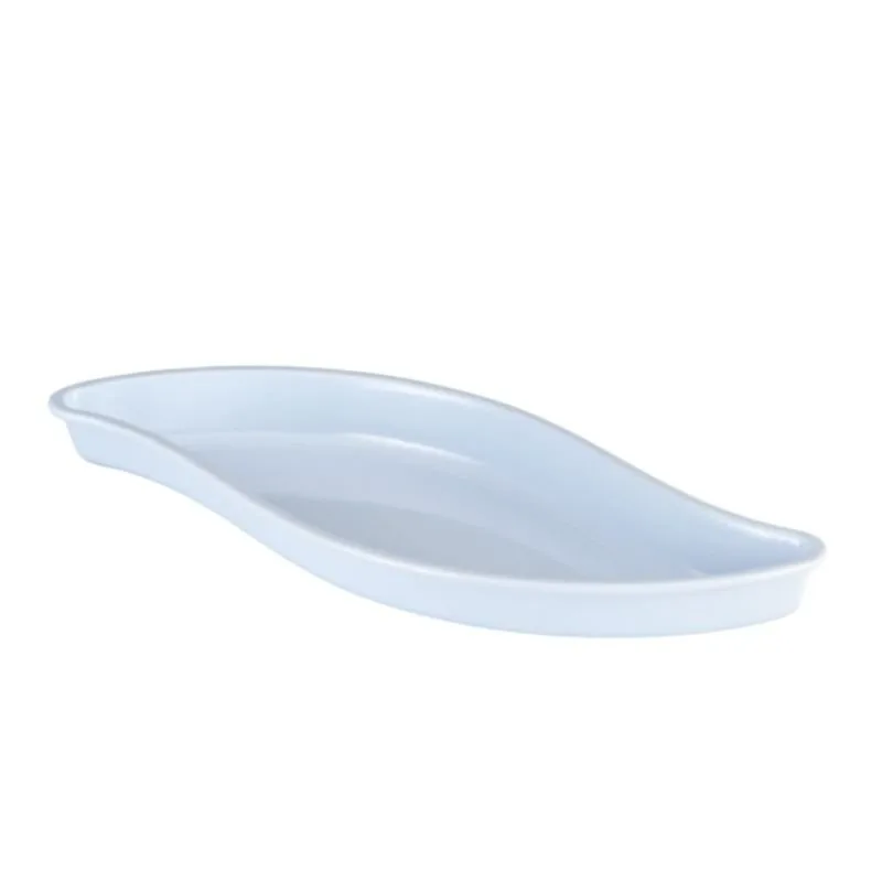 Zicco K-1811 Dolfin Melamin Teşhir Tabağı, 51x20x5 cm, Siyah