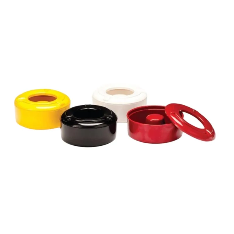 Zicco K-2009 Melamin Küllük, 10x4 cm, Kırmızı