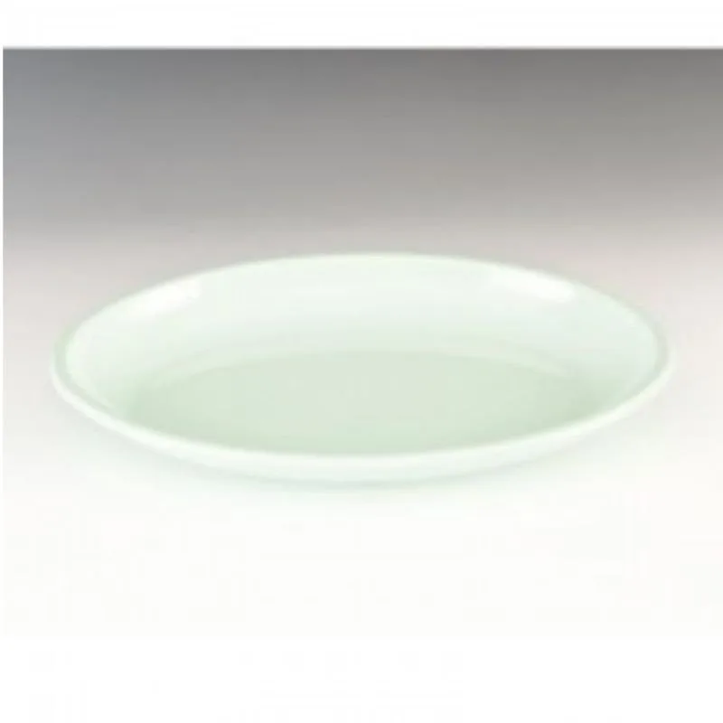Zicco K-2036 Oval Melamin Teşhir Tabağı, 48x34x5.5 cm, Siyah
